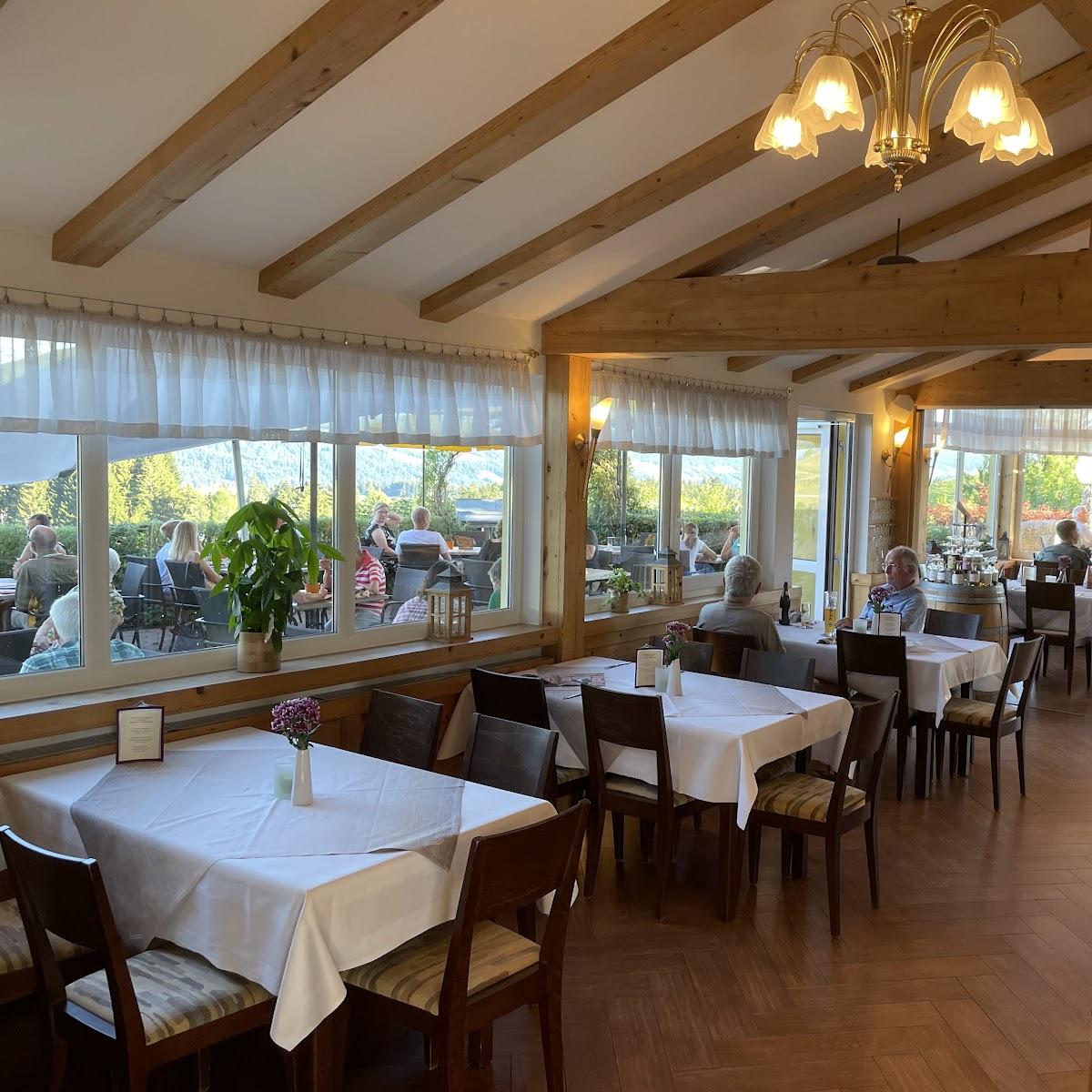 Restaurant "Fünfländerblick" in Scheidegg
