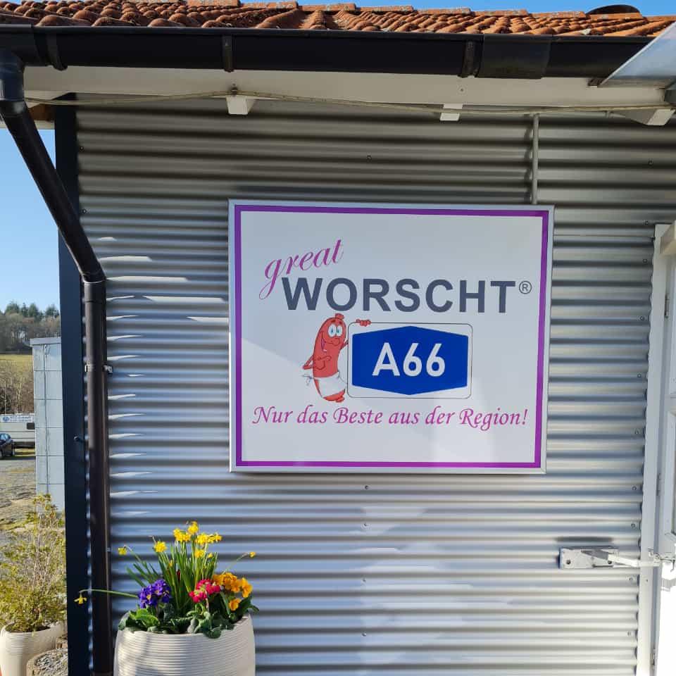 Restaurant "Imbiss Great Worscht A66" in Schlüchtern