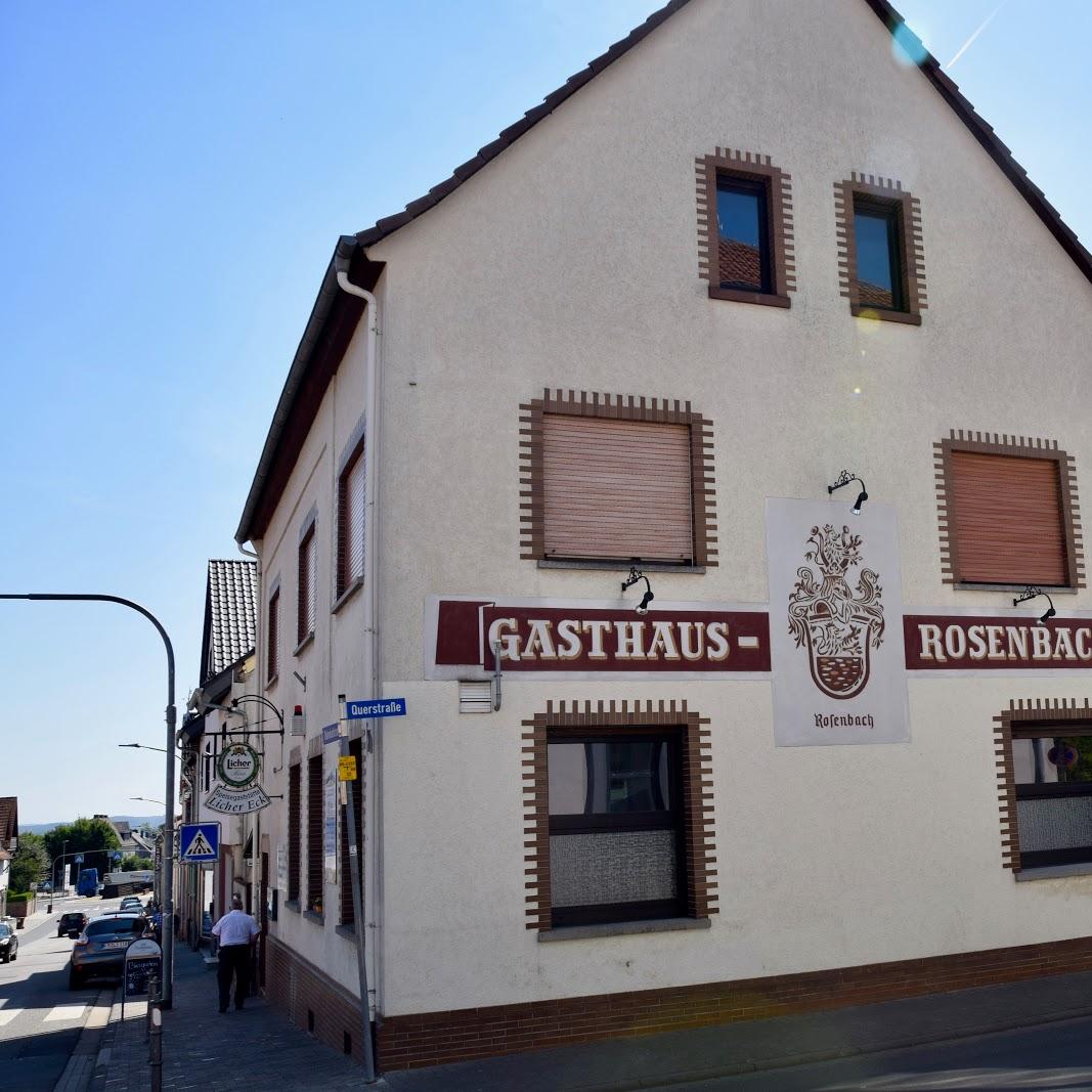 Restaurant "Gasthaus Rosenbach Ferienwohnung" in Wölfersheim