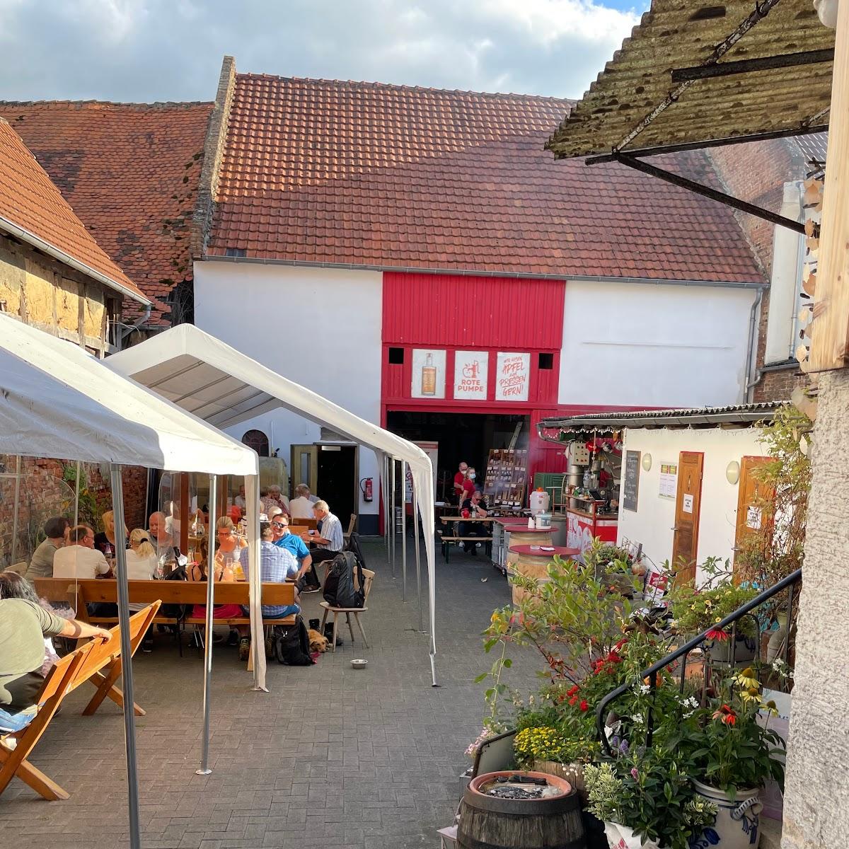 Restaurant "Rote-Pumpe Straußwirtschaft" in Bad Nauheim