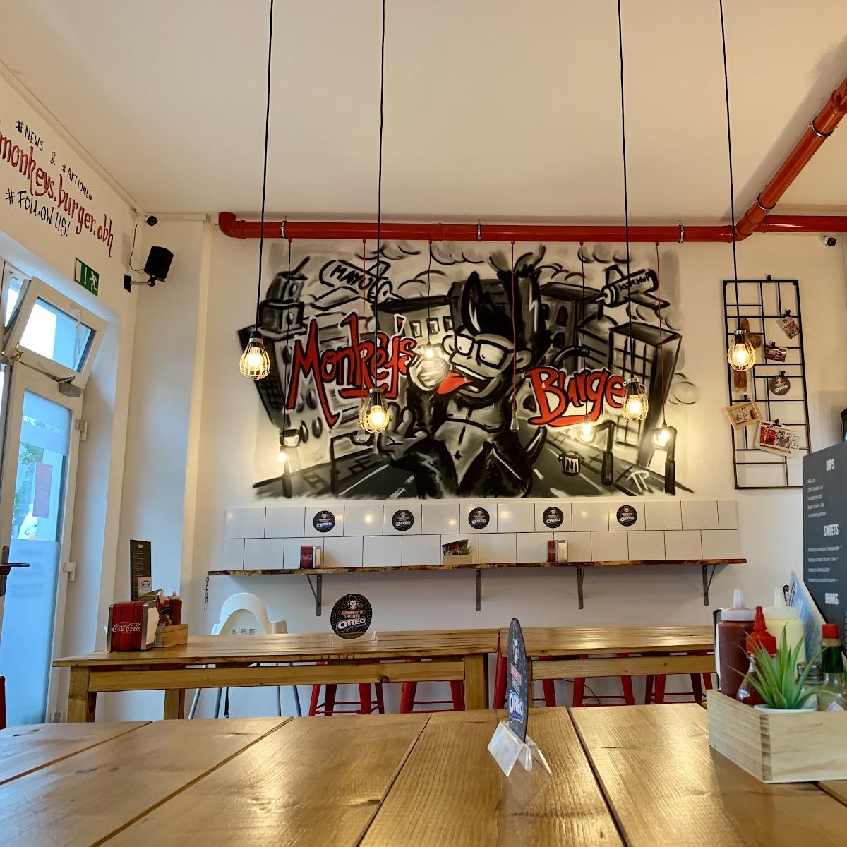 Restaurant "Monkey‘s Burger" in Obertshausen