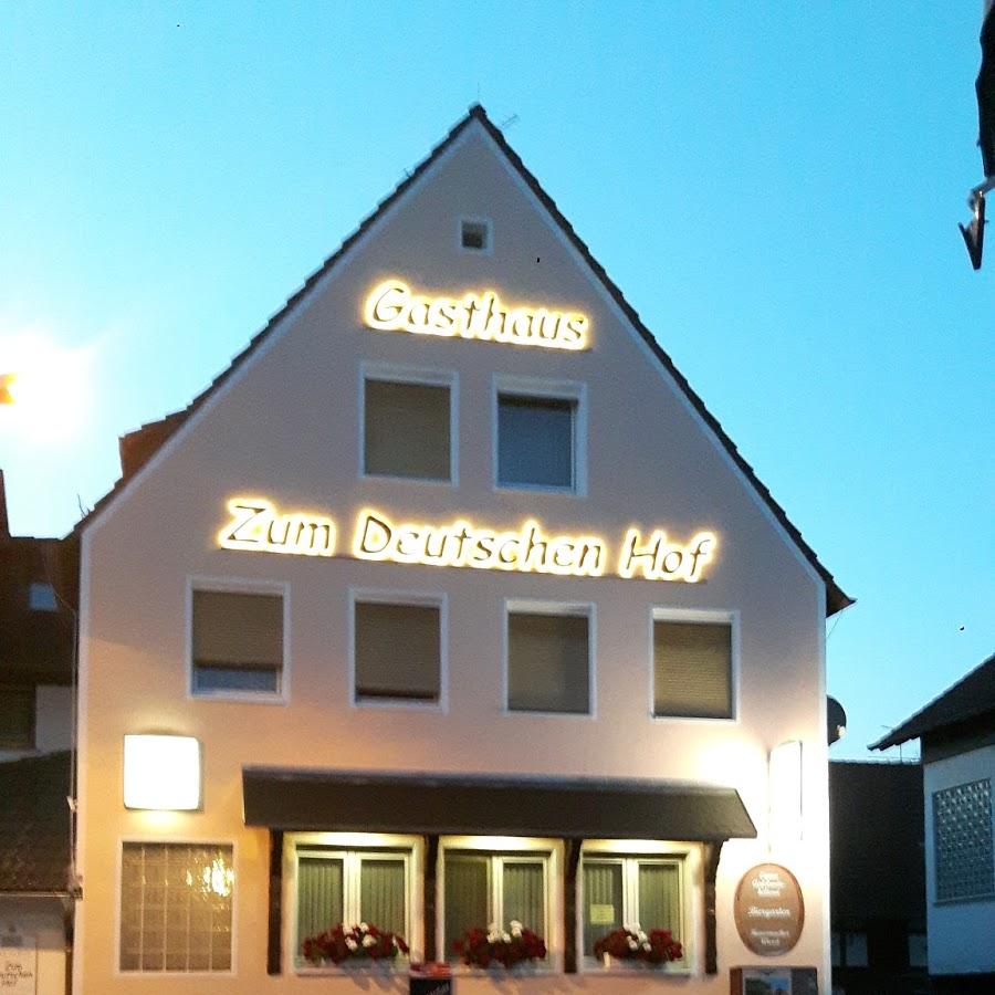 Restaurant "Zum Deutschen Hof" in Ronneburg