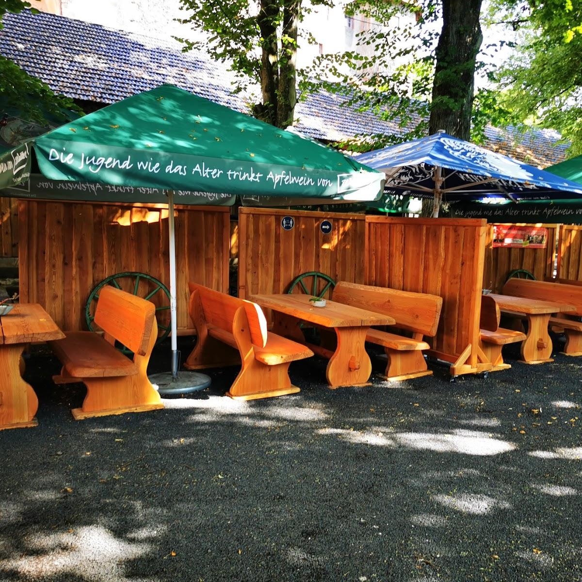 Restaurant "Burg  Lindenhof-Biergarten" in Ronneburg