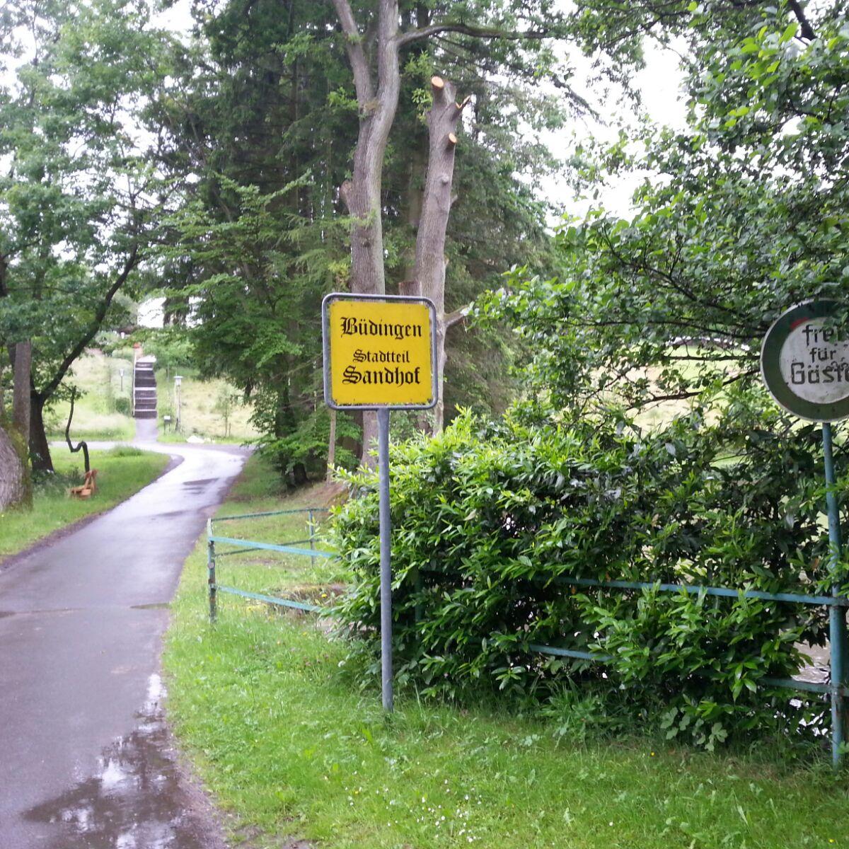 Restaurant "Gaststätte SANDHOF, BÜDINGEN" in Büdingen