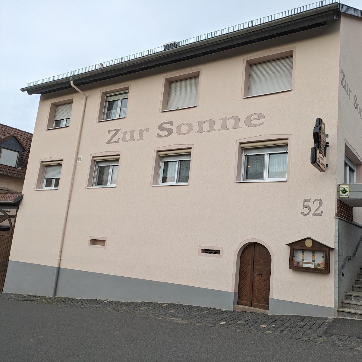 Restaurant "Zur Sonne" in Fischbachtal