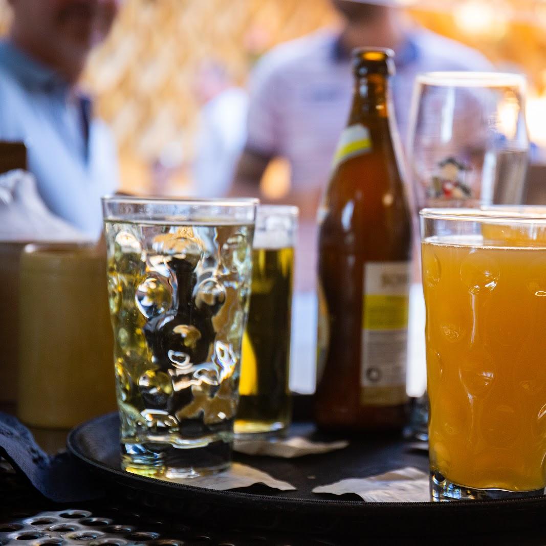 Restaurant "Biergarten Brücke 7" in Erbach