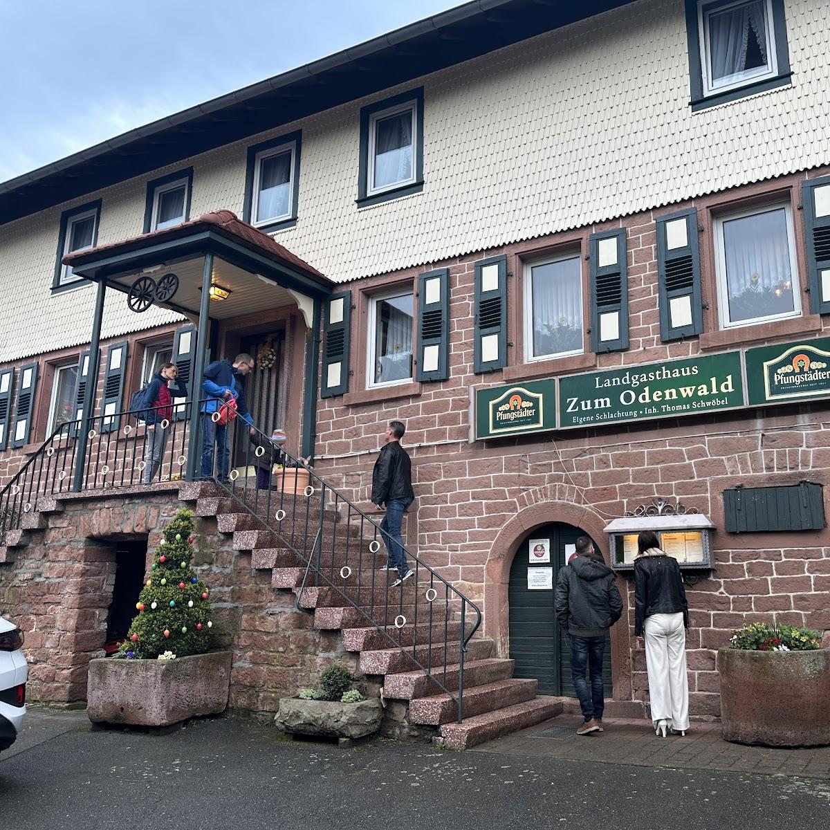 Restaurant "Zum Odenwald" in Wald-Michelbach