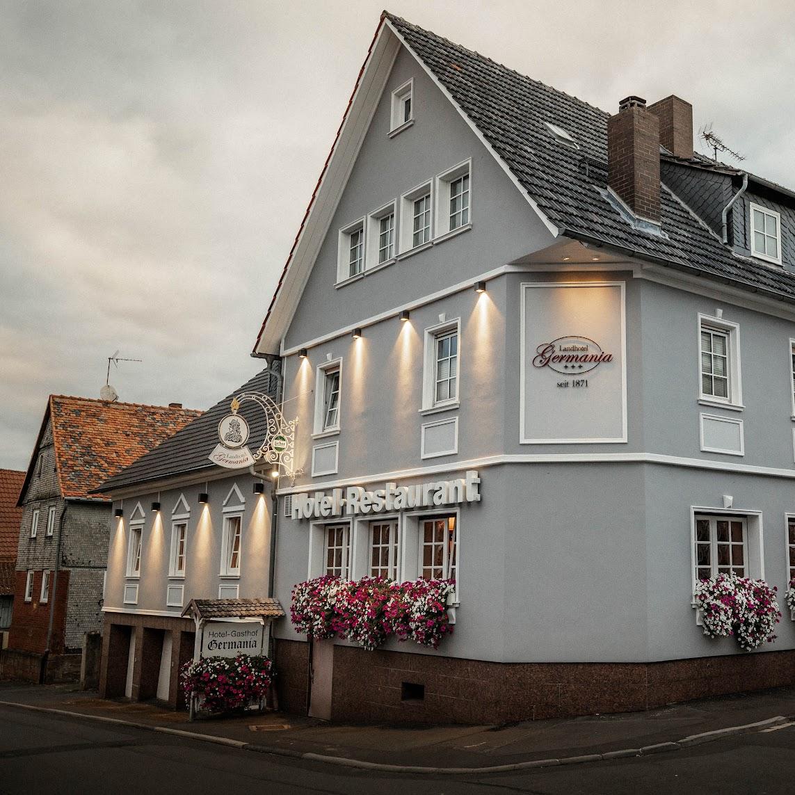 Restaurant "Landhotel Germania mit der Mäuseküche und dem Eventräumchen" in Stadtallendorf