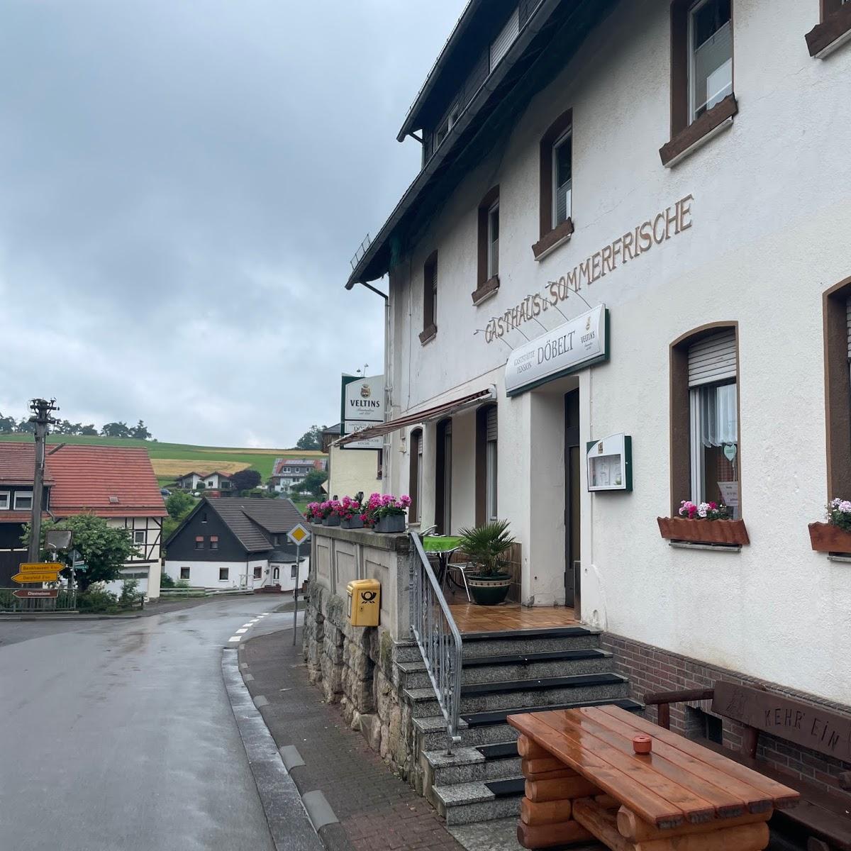 Restaurant "Gasthaus und Pension Döbelt" in Diemelsee