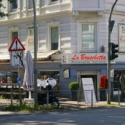 Restaurant "La Bruschetta" in Hamburg