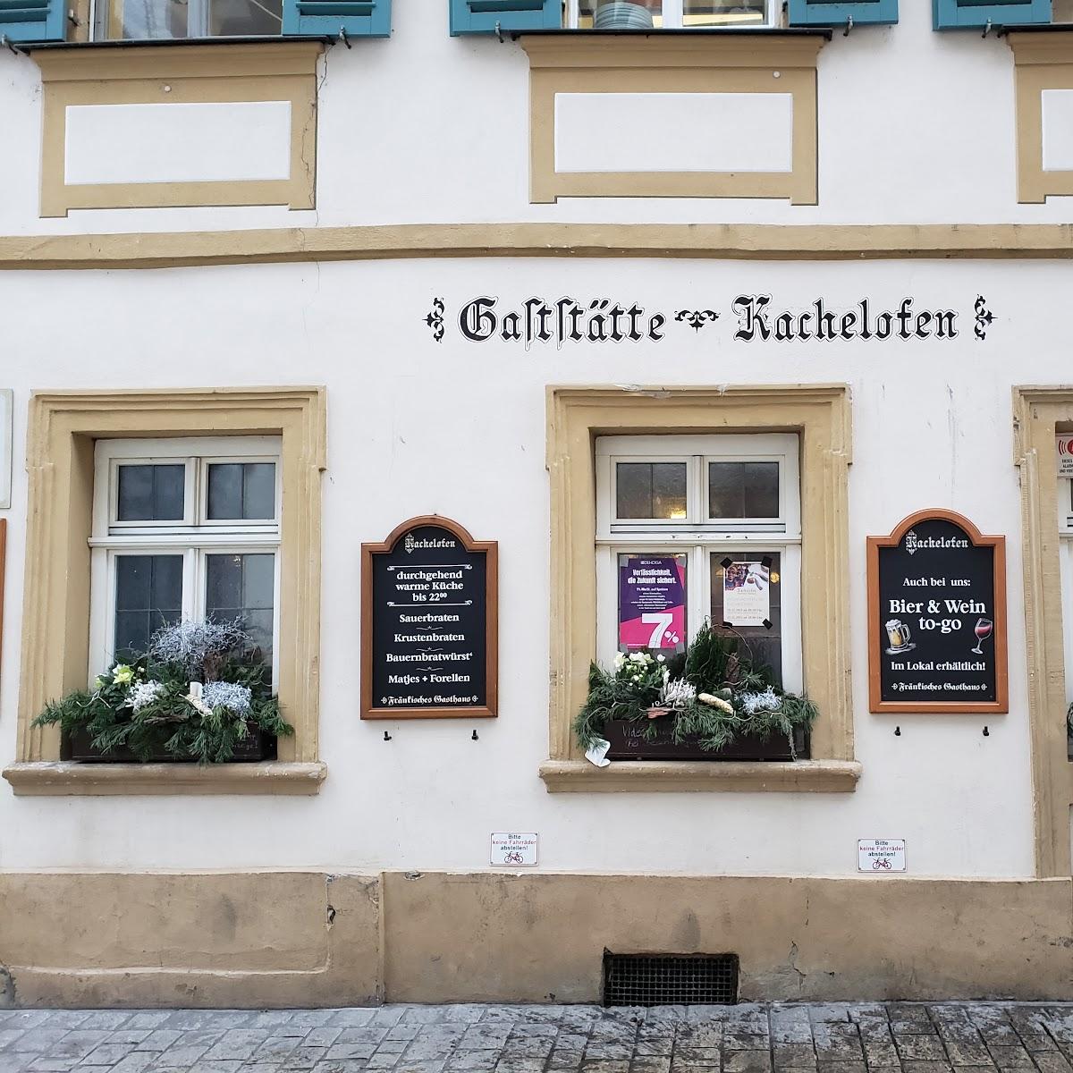 Restaurant "Kachelofen" in Bamberg