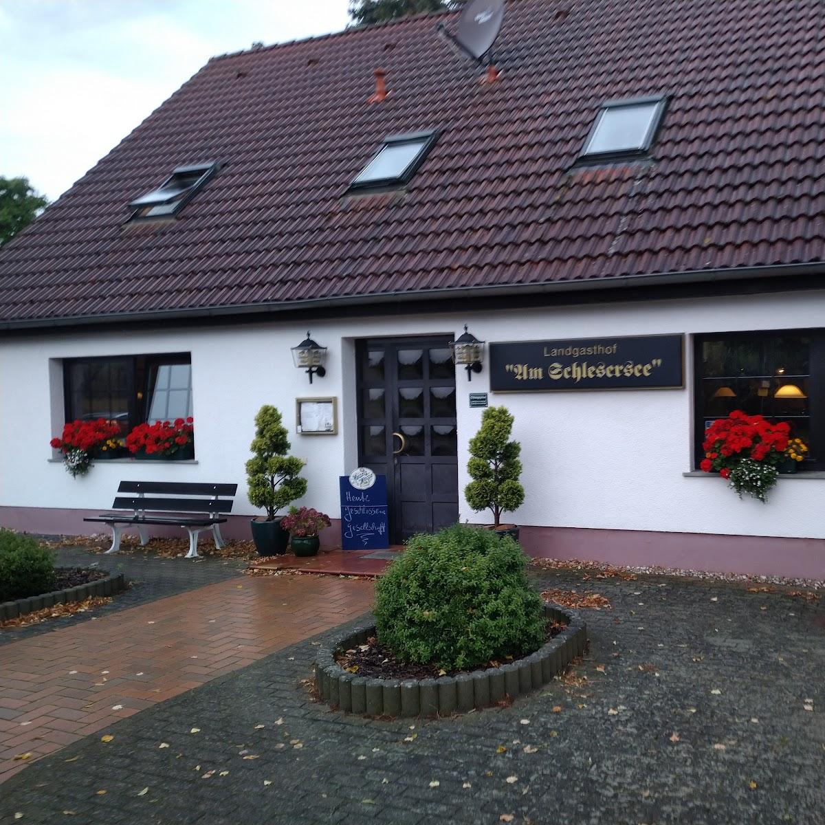 Restaurant "Landgasthof am Schlesersee" in Carpin