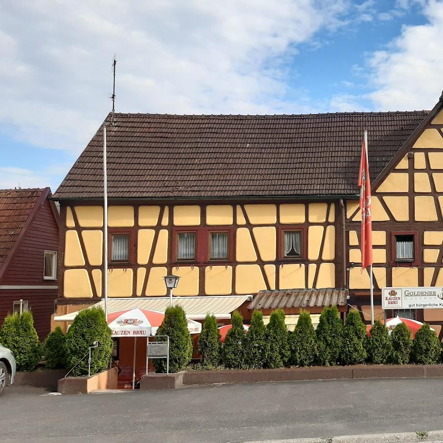 Restaurant "Goldener Anker" in Gemünden am Main