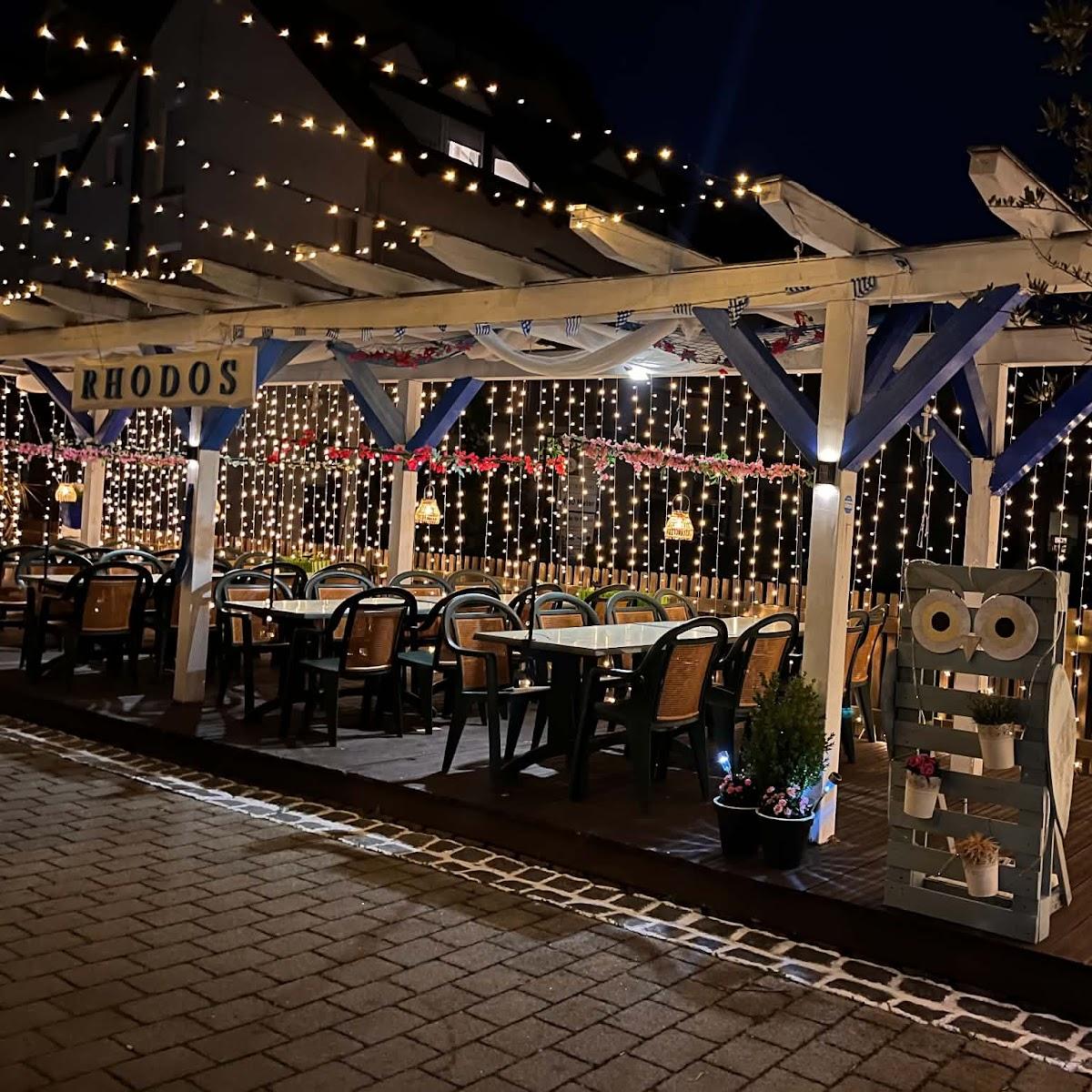 Restaurant "Rhodos" in Hallstadt
