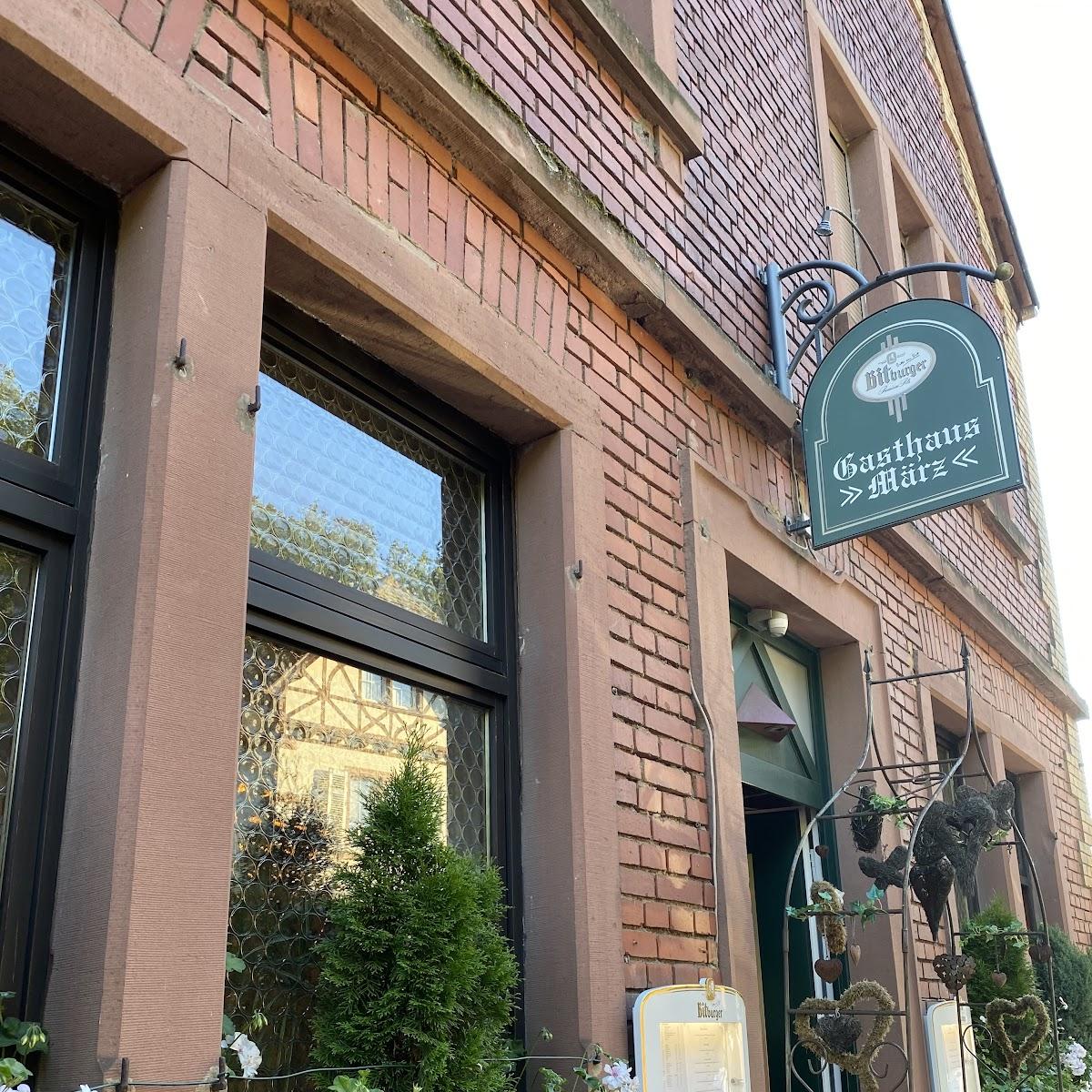 Restaurant "Gasthaus März" in Gemünden am Main