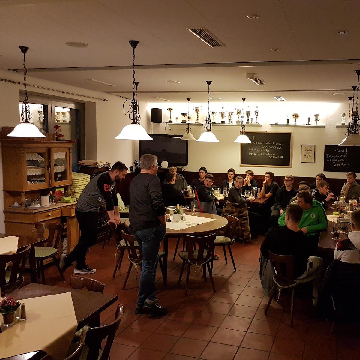 Restaurant "Sportgaststätte" in Grünwald