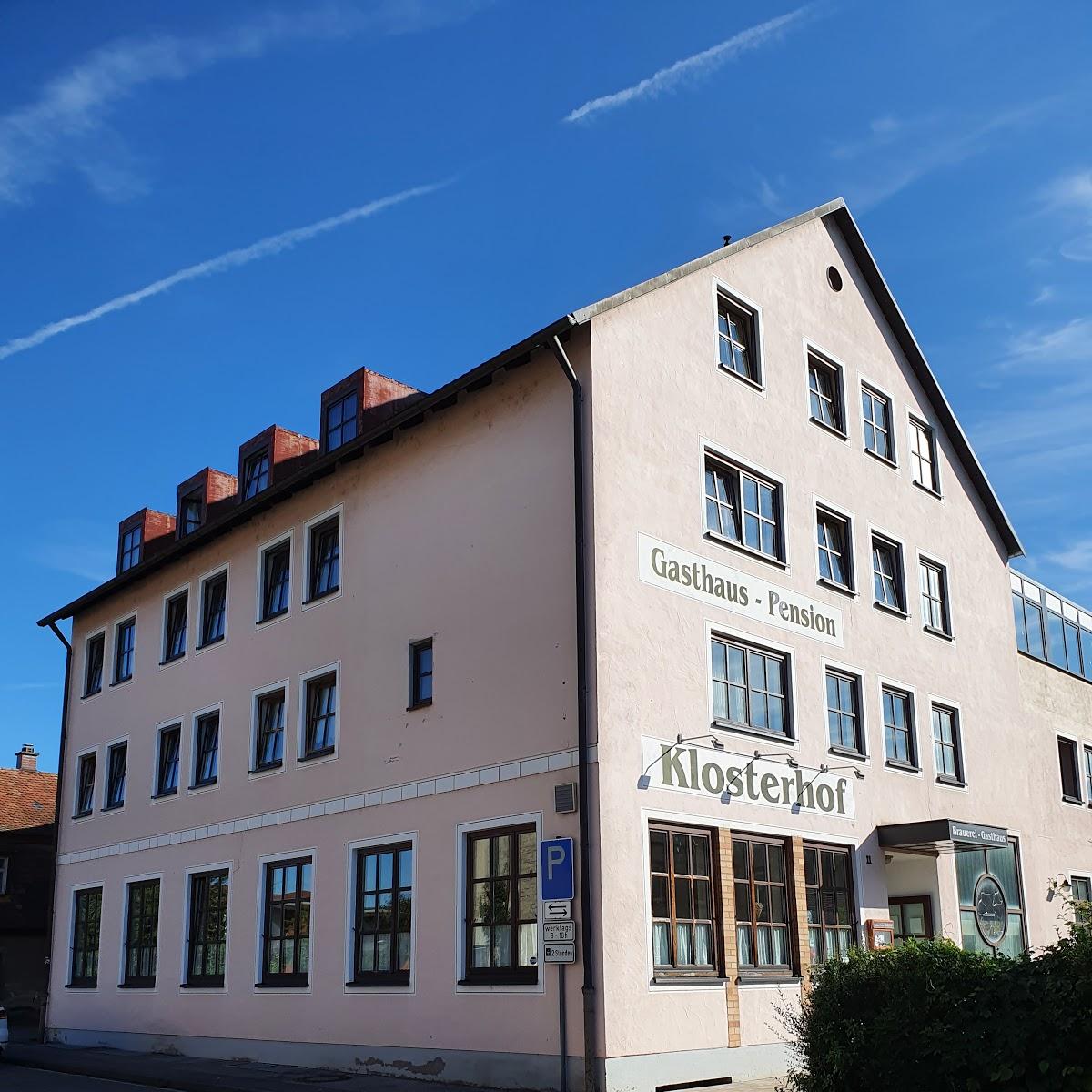 Restaurant "Frühstückspension Klosterhof" in Ebelsbach