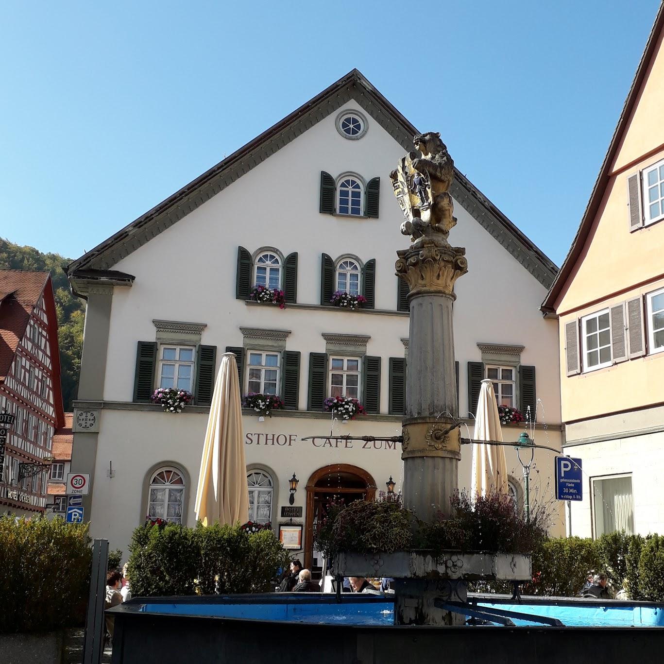 Restaurant "Hotel-Cafe Zum Löwen" in Blaubeuren