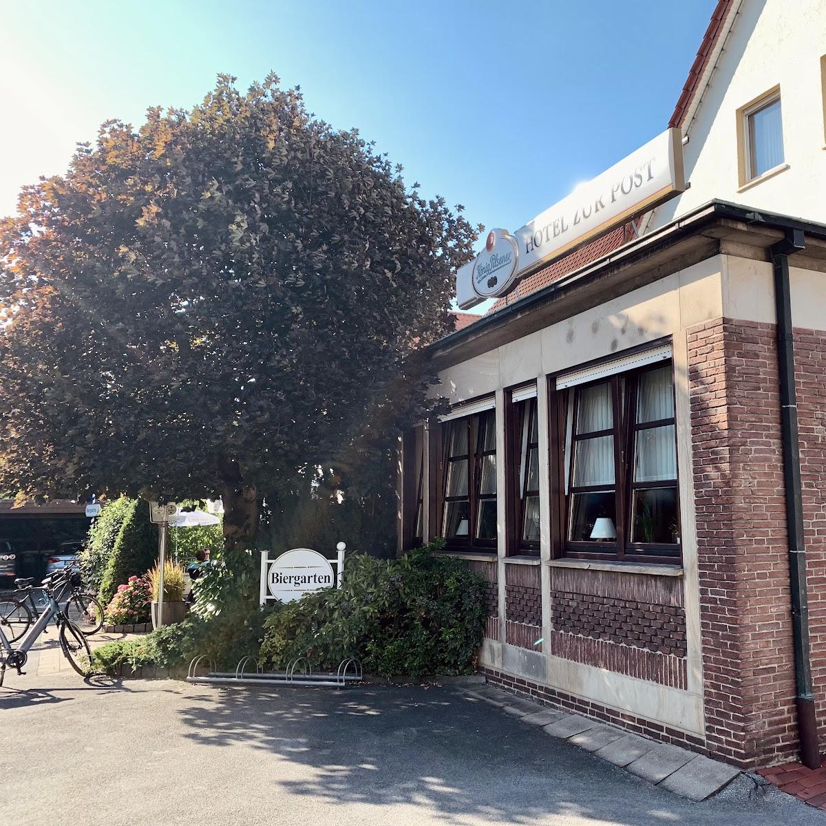 Restaurant "Hotel Gasthof Zur Post" in Rietberg