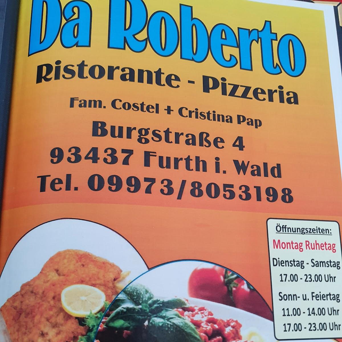 Restaurant "Da Roberto Ristorante-Pizzeria" in Furth im Wald