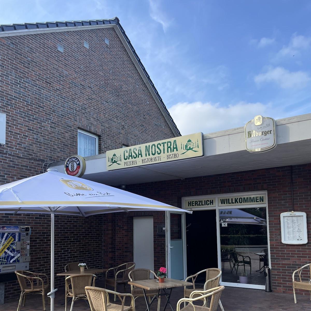 Restaurant "Casa Nostra Pizzeria" in Saterland