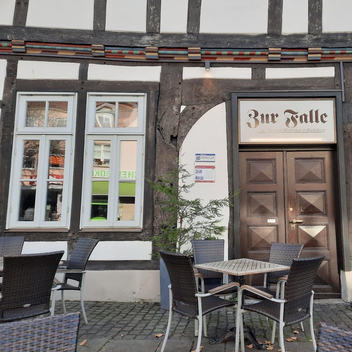 Restaurant "Zur Falle, Historisches Wirtshaus Inh. Yvonne Dazenko" in Bückeburg
