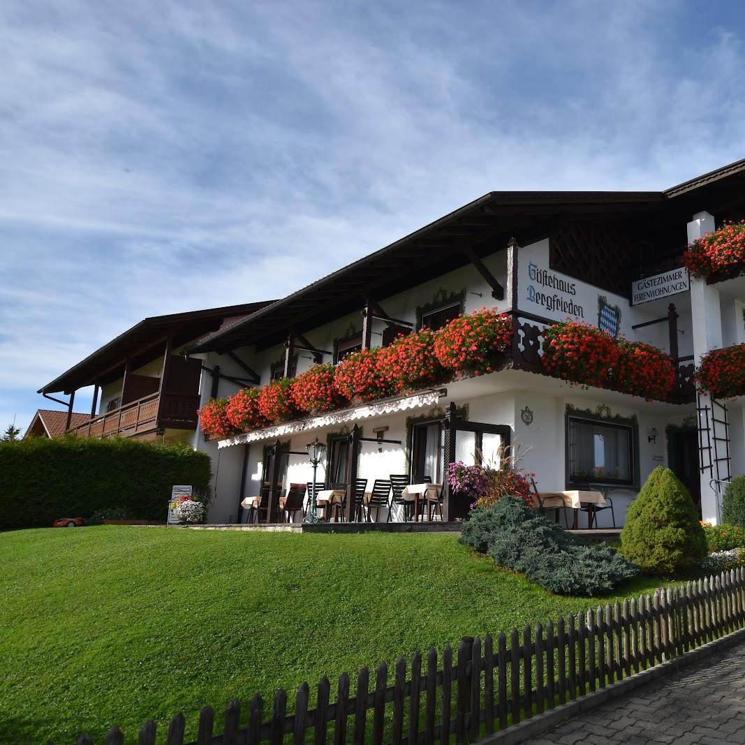 Restaurant "Gästehaus Bergfrieden" in Bad Bayersoien