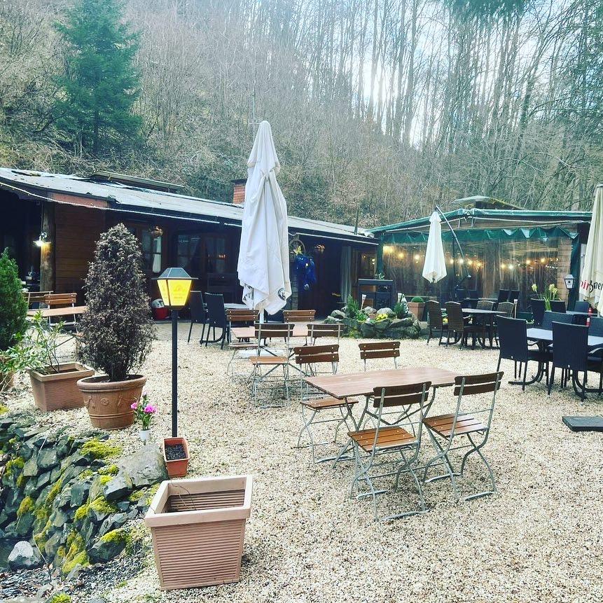 Restaurant "Fischerhütte Isertal Restaurant" in Isenburg