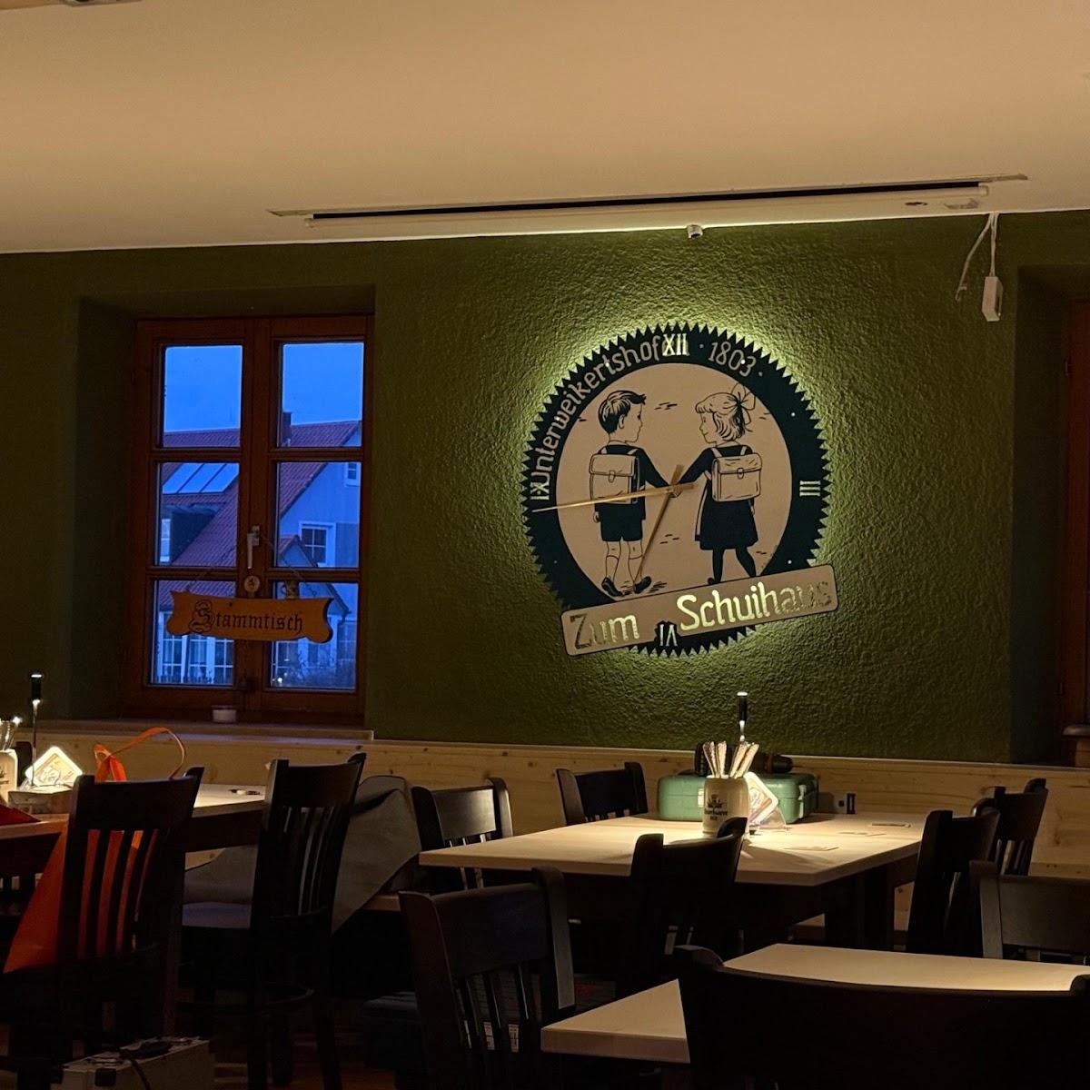 Restaurant "Zum Schuihaus" in Erdweg