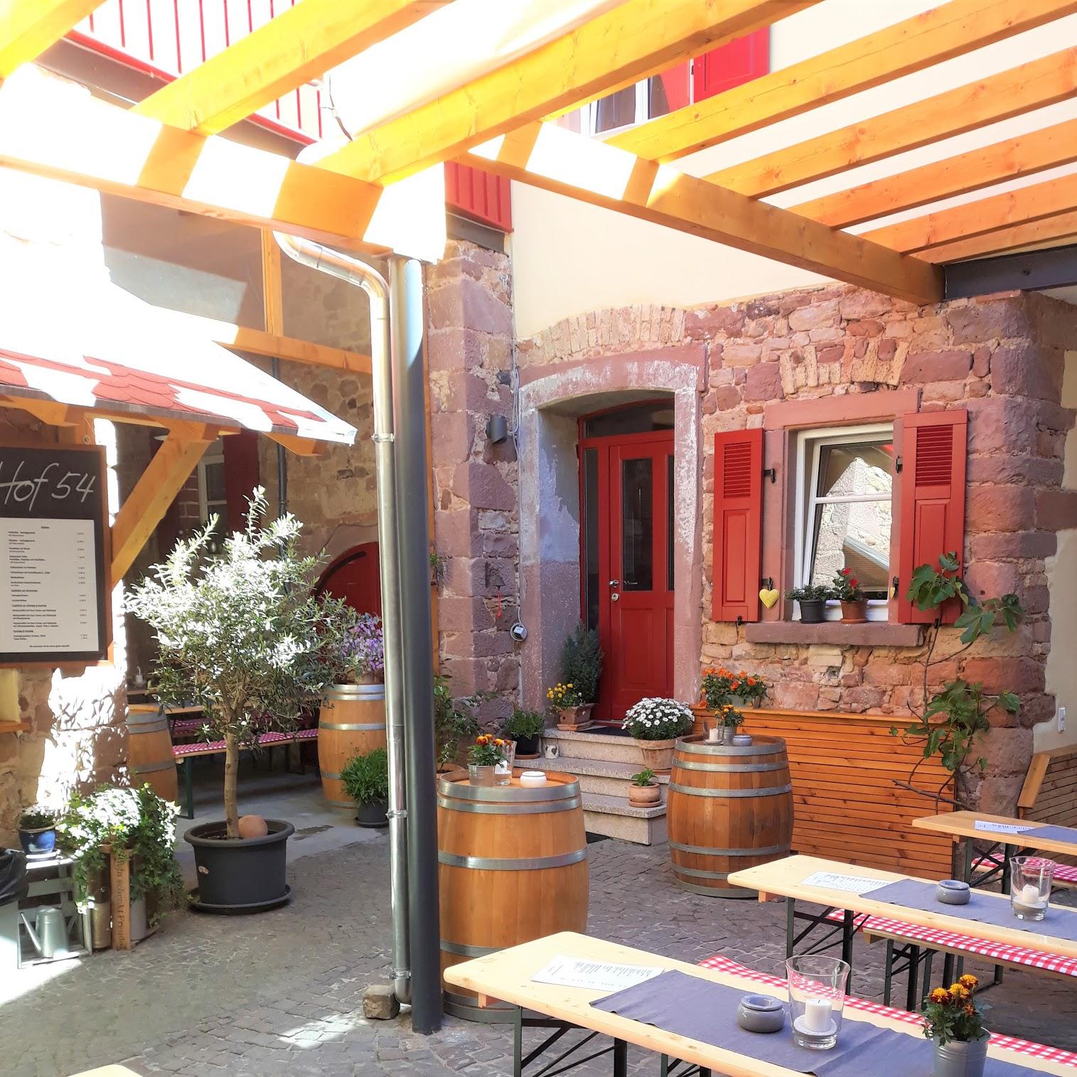 Restaurant "Hof 54 Hofausschank & Weinstube" in Weisenheim am Berg