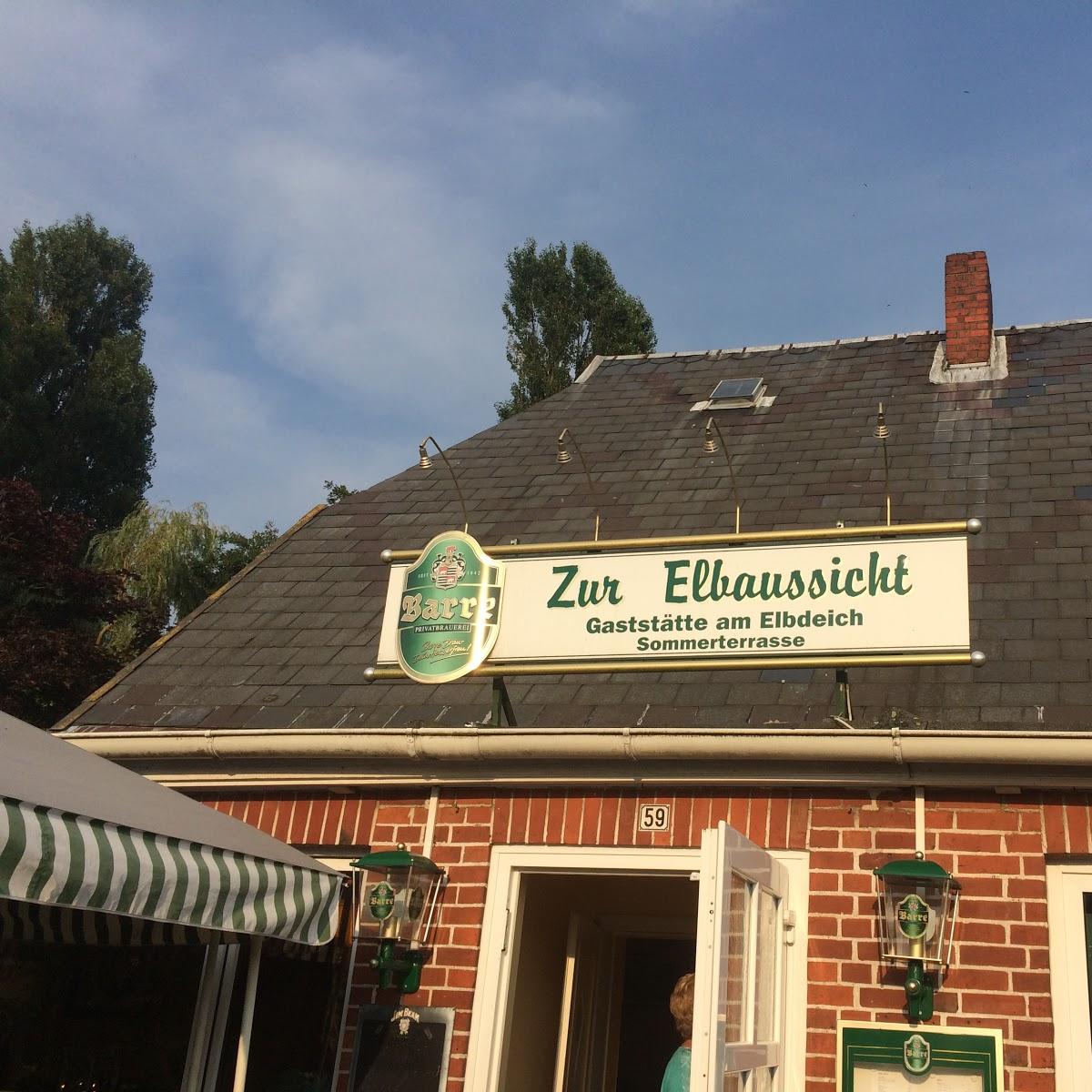 Restaurant "Zur Elbaussicht" in Drage