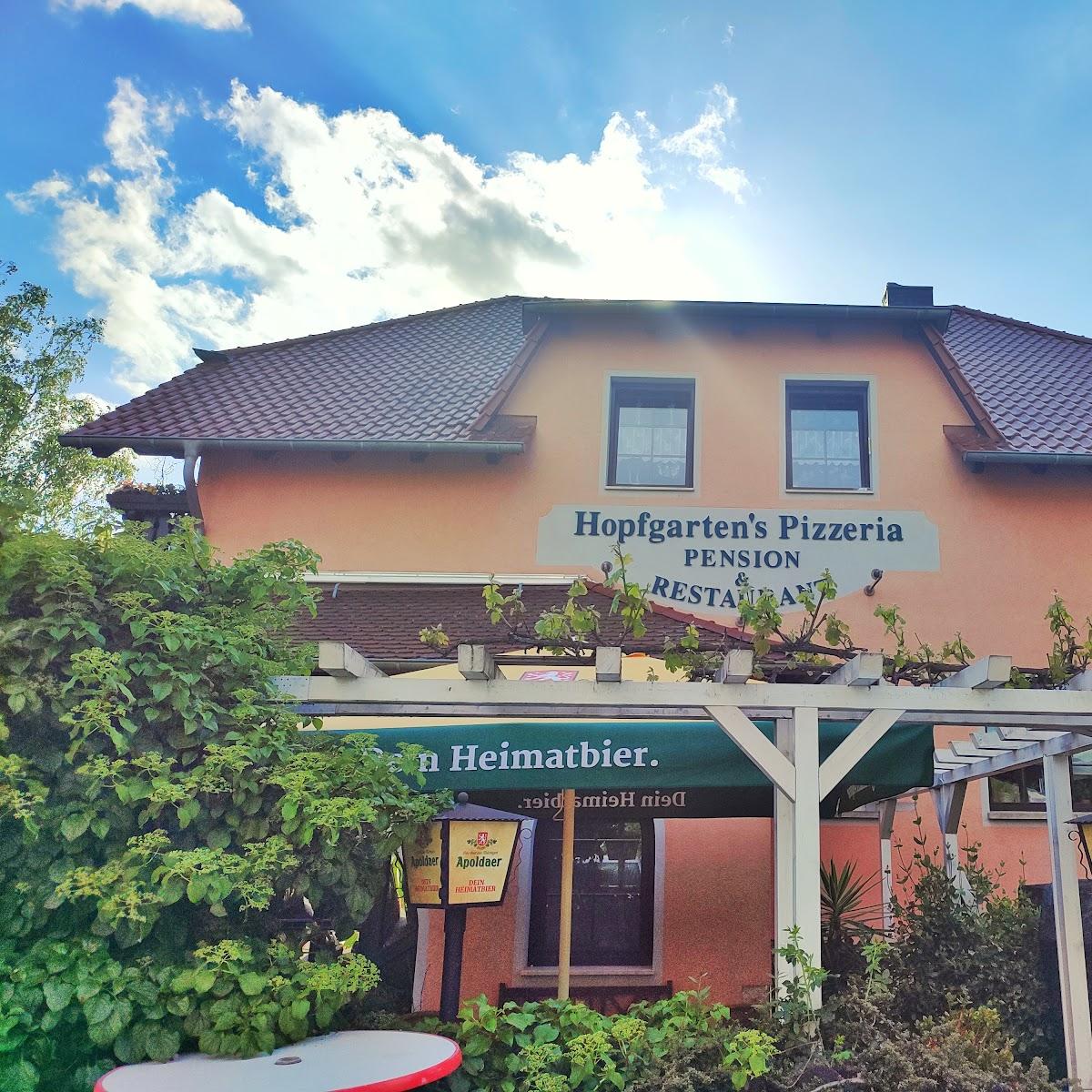 Restaurant "Hopfgartens Pizzeria & Pension & Partyservice" in Buttstädt
