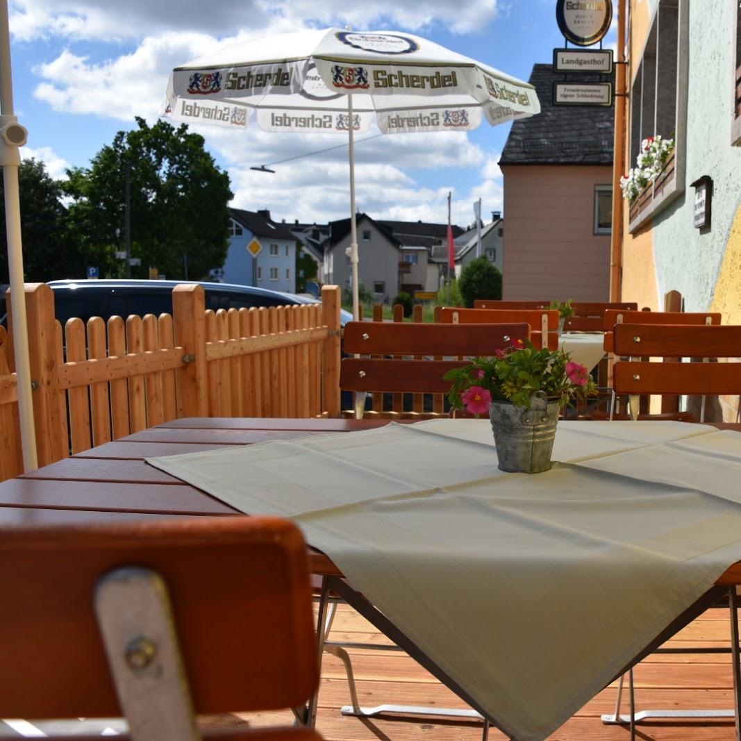 Restaurant "Landgasthof-Pension Grüner Baum" in Regnitzlosau