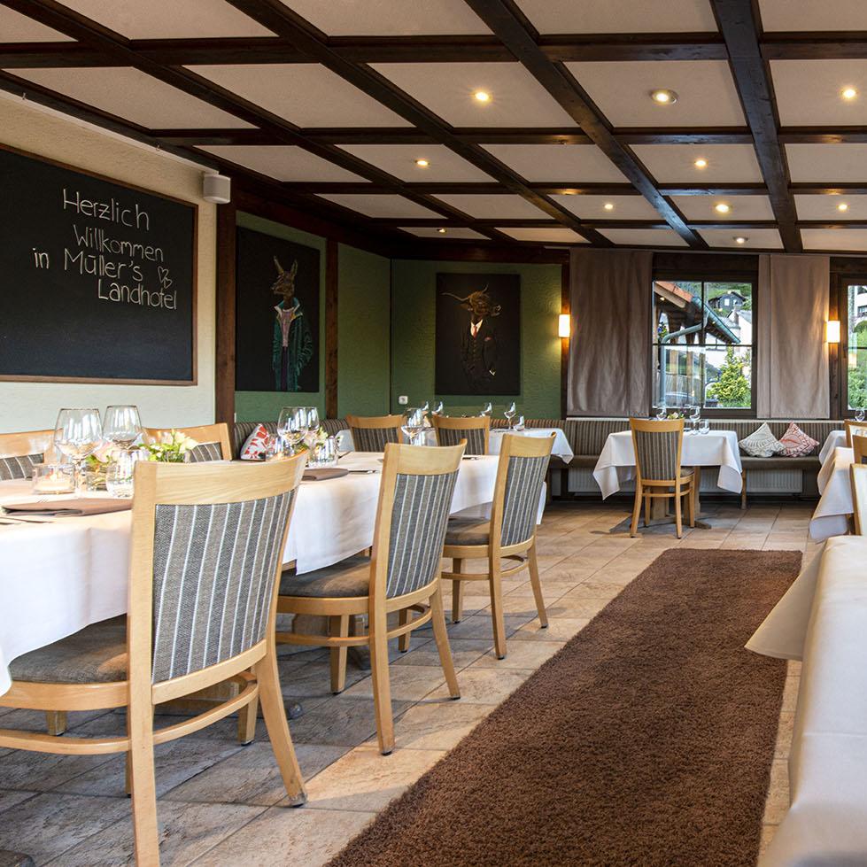 Restaurant "Müllers Landhotel" in Mespelbrunn