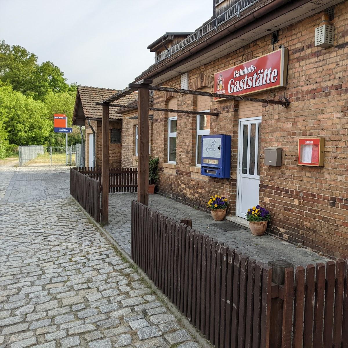 Restaurant "Bahnhofsgaststätte" in Groß Köris