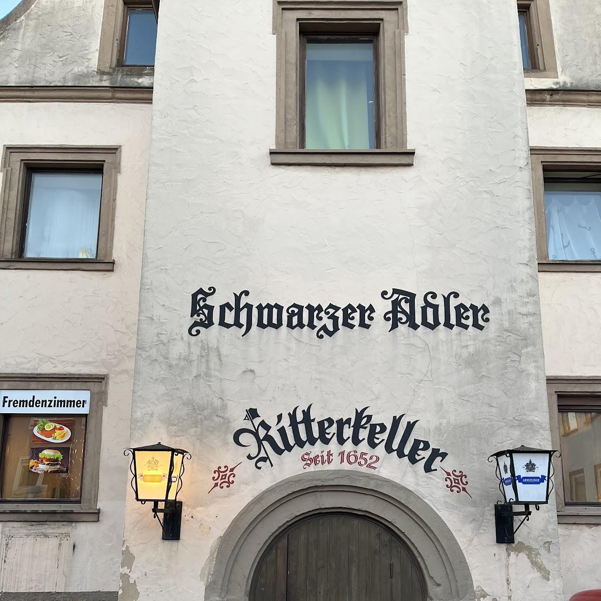 Restaurant "Gasthaus Schwarzer Adler" in Oberthulba