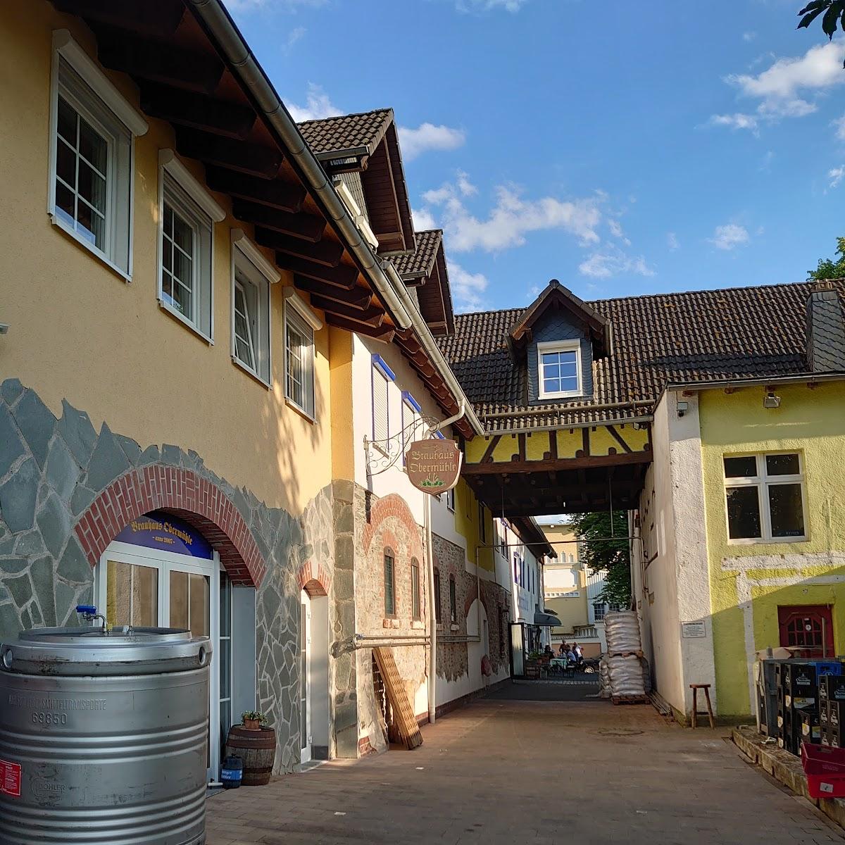 Restaurant "Brauhaus Obermühle" in Braunfels