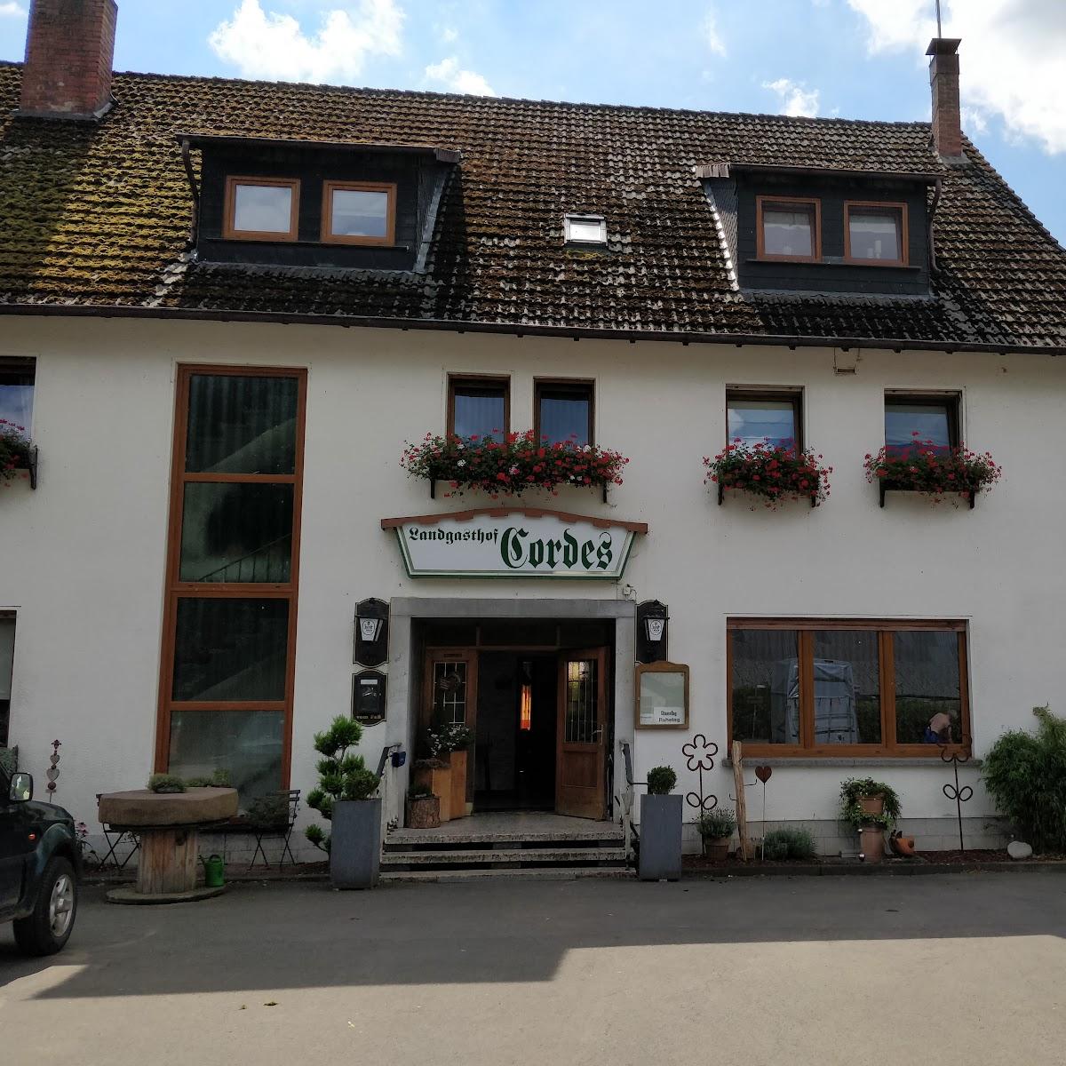 Restaurant "Landgasthof Cordes" in Mittelhof