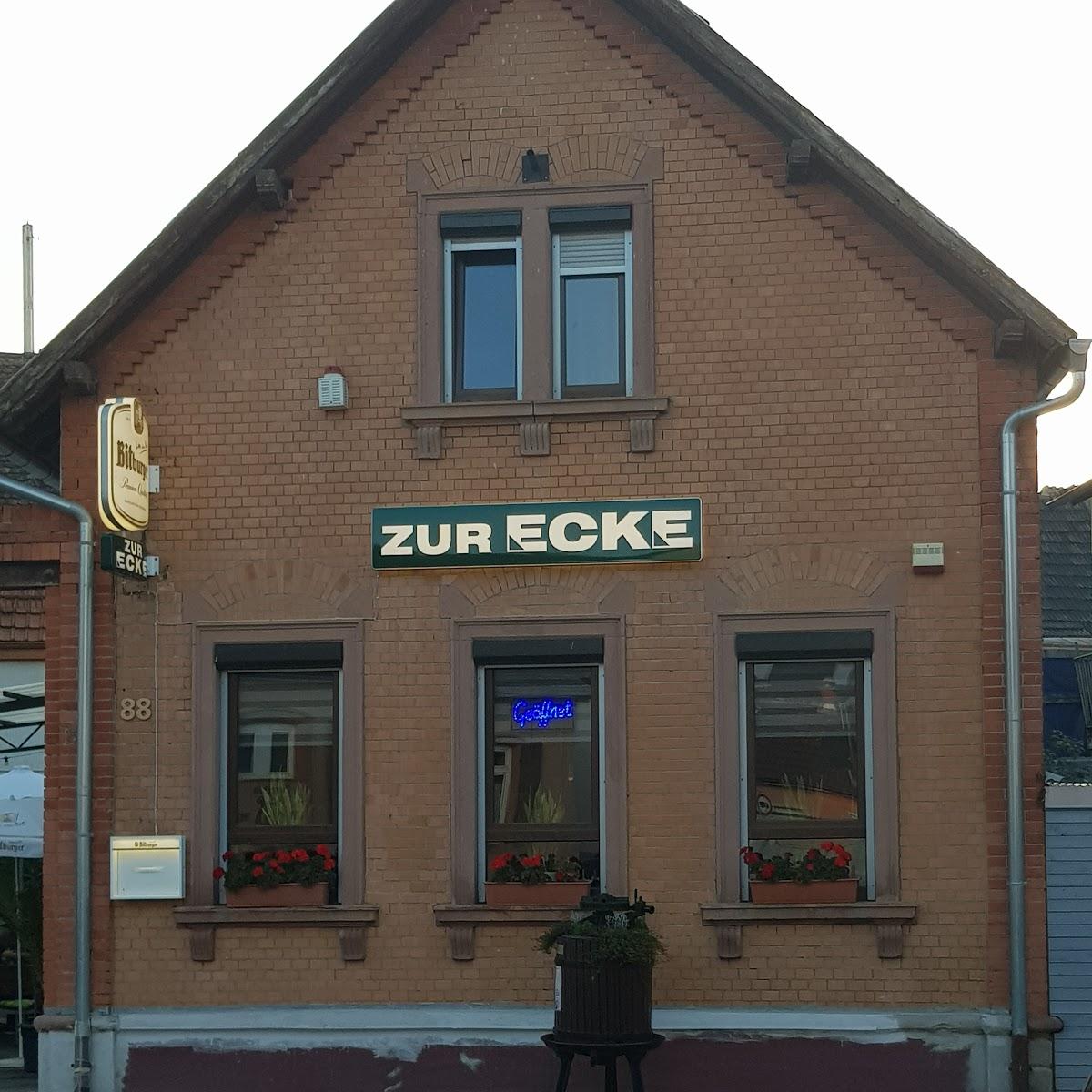 Restaurant "Zur ECKE" in Fußgönheim