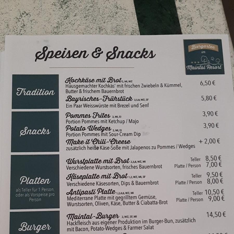 Restaurant "Biergarten Maintal Resort UG" in Collenberg