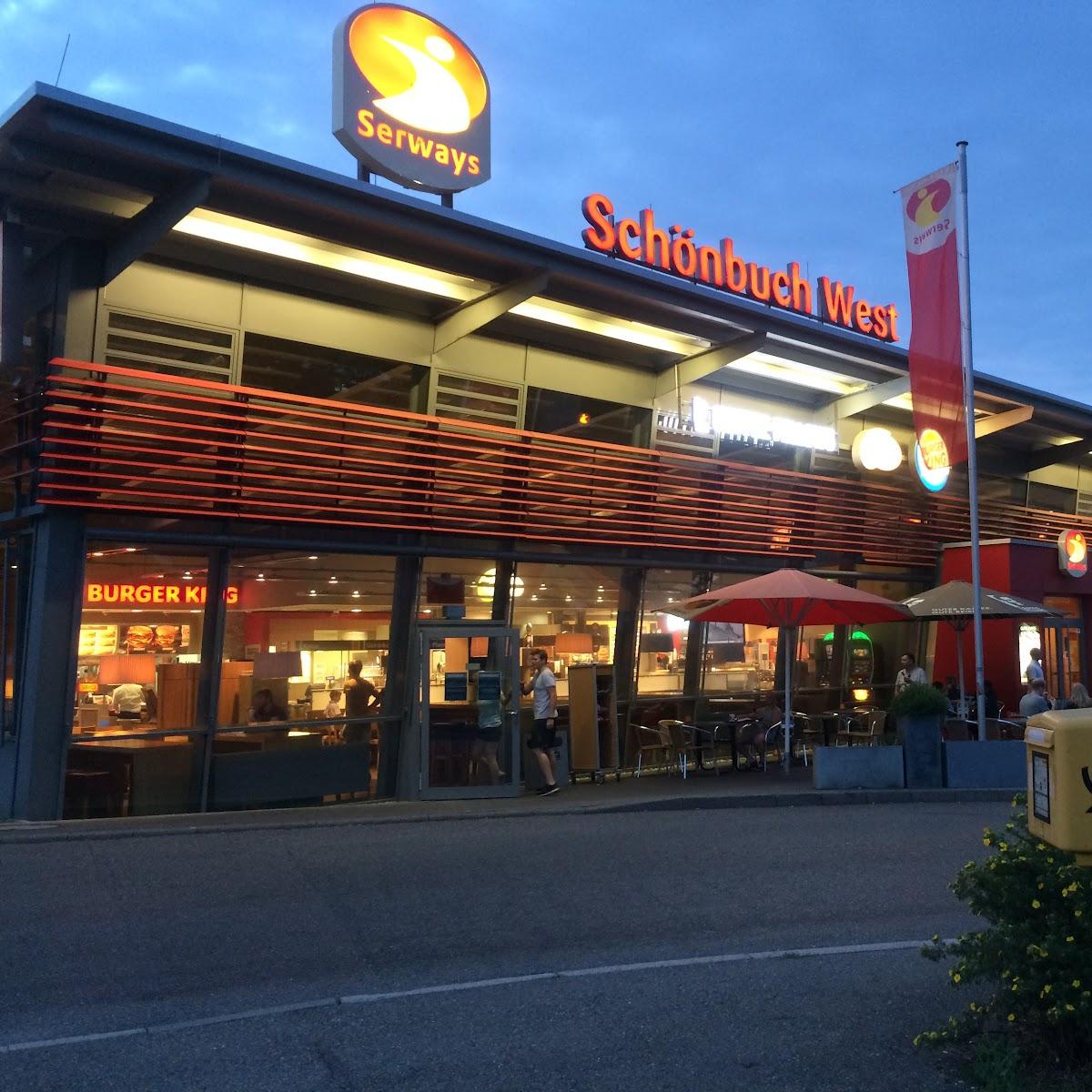 Restaurant "Serways Raststätte Schönbuch West" in Nufringen