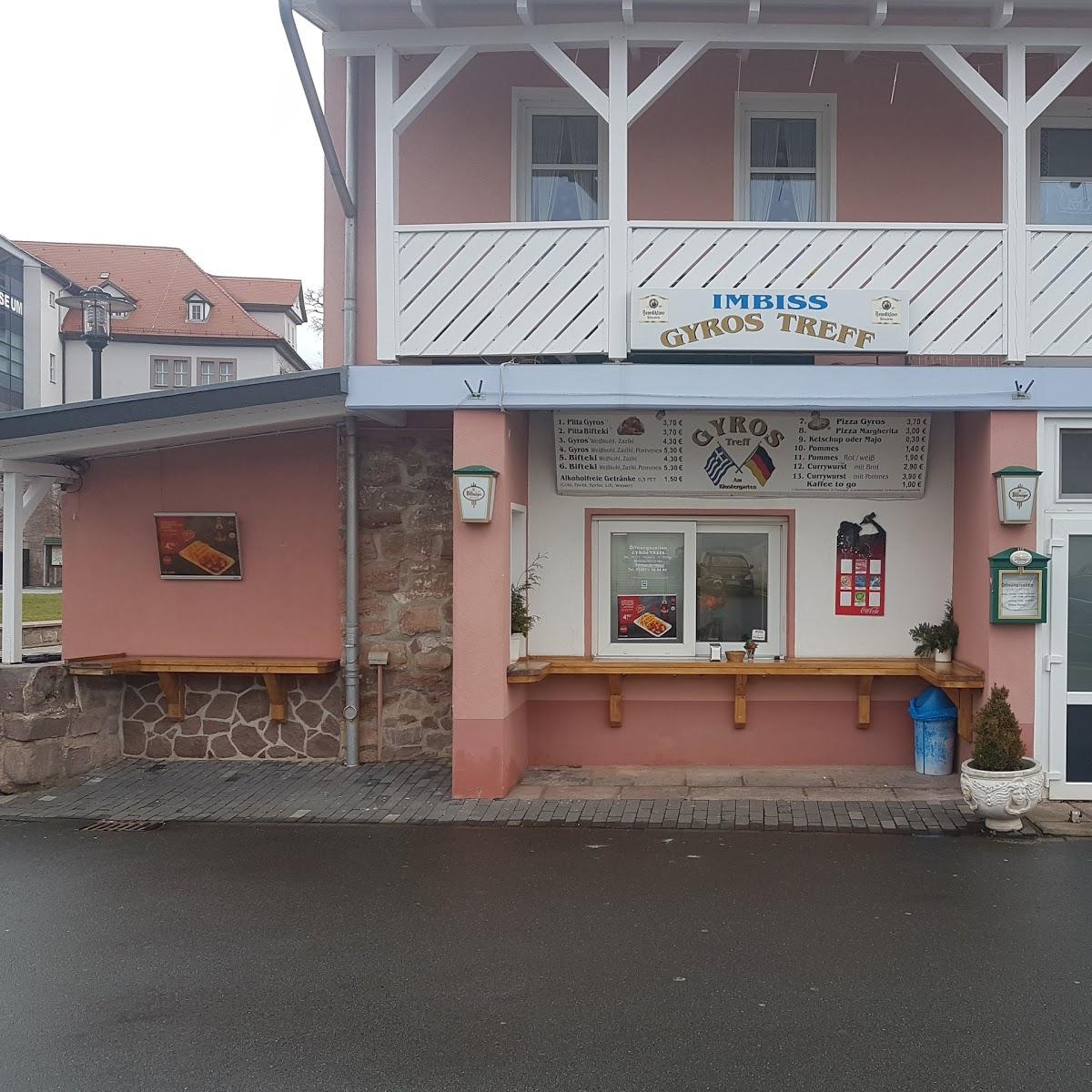 Restaurant "Imbiss Gyros Treff" in Bad Frankenhausen-Kyffhäuser