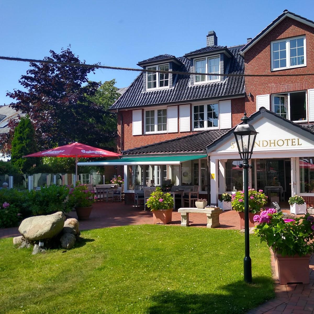 Restaurant "Strandhotel" in Strande