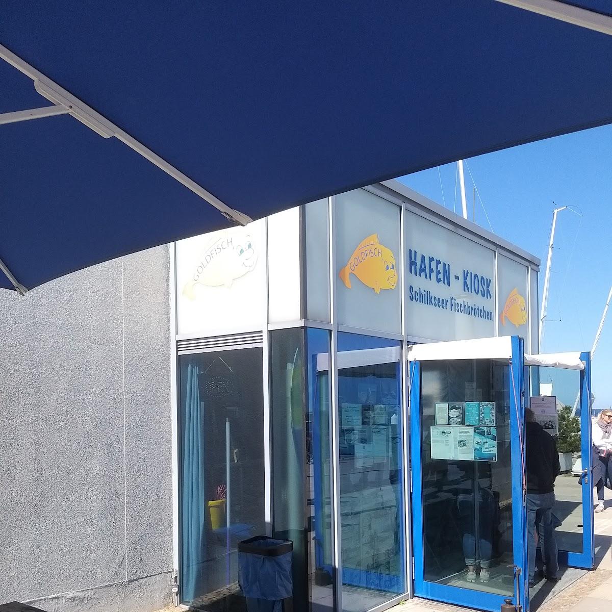 Restaurant "Hafen Kiosk Goldfisch Schilkseer Fischbrötchen" in Kiel