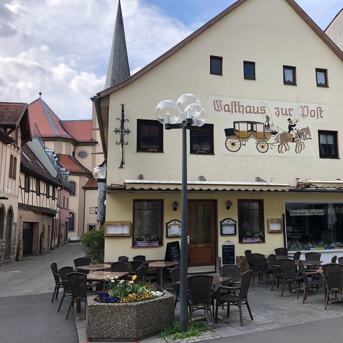 Restaurant "Zur Post" in  Kissingen