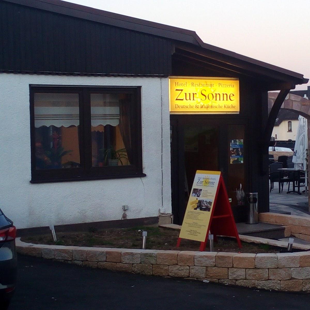 Restaurant "Hotel Restaurant Pizzeria zur Sonne" in Bad Marienberg (Westerwald)