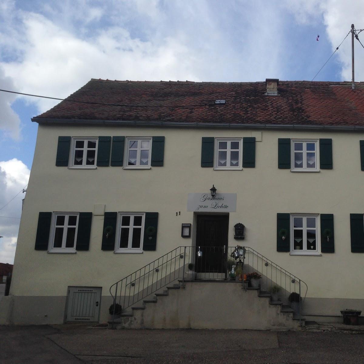 Restaurant "Gasthaus zum Lichtle" in Bissingen