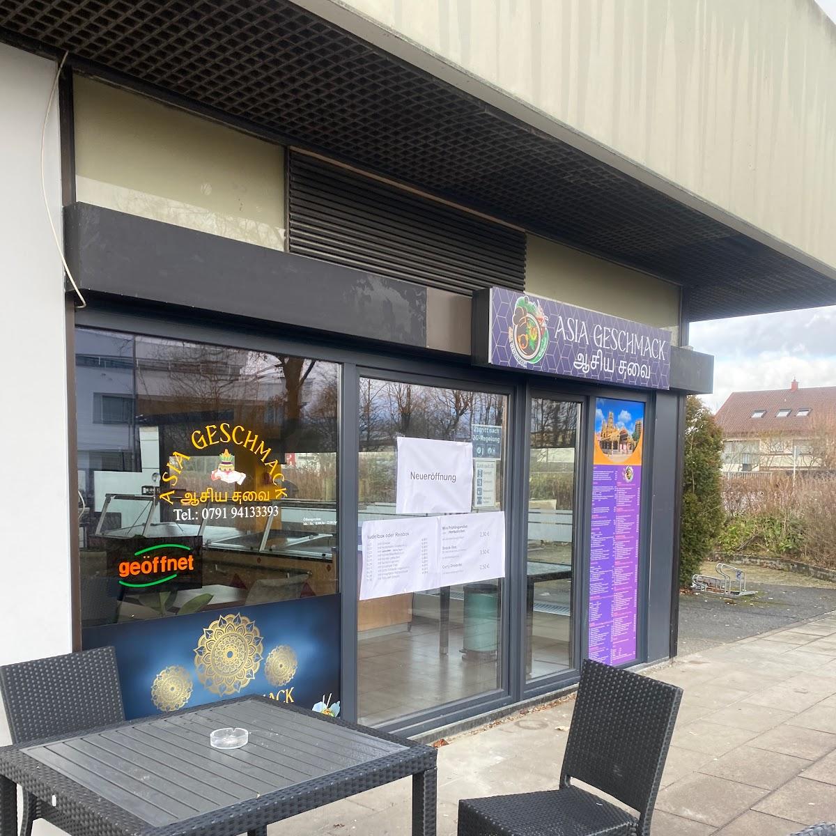 Restaurant "Asia Geschmack Schwäbisch hall" in Schwäbisch Hall