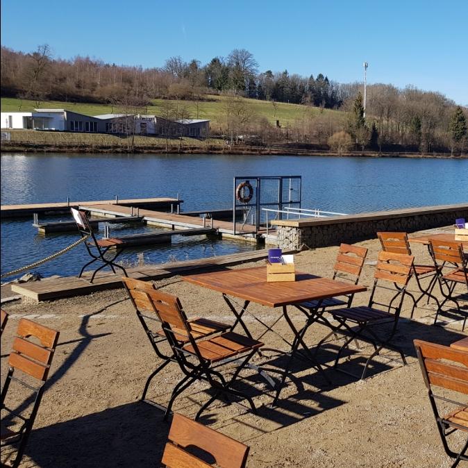 Restaurant "Bootshaus Biggesee" in Olpe