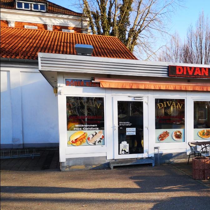 Restaurant "Divan Kebaphaus" in  Donau